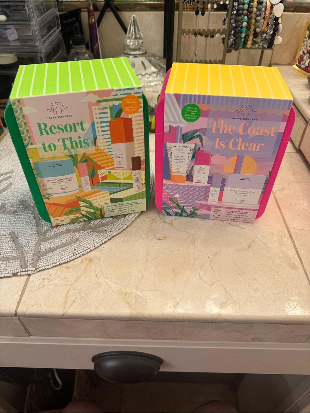Two Drunk Elephant Gift Sets — Resort to This and The Coast is Clear